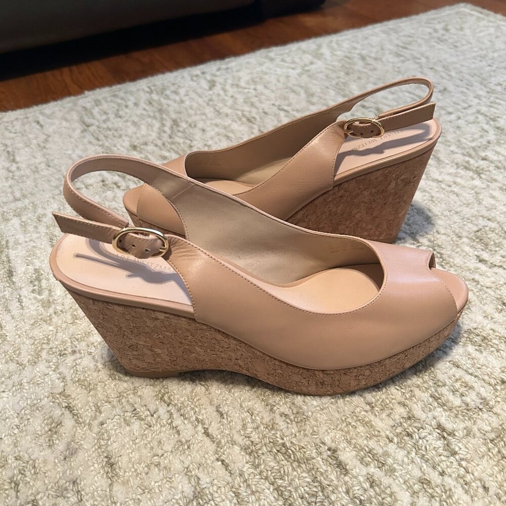 Stuart Weitzman - RIVERIA PLATFORM WEDGE - Picture 3 of 5
